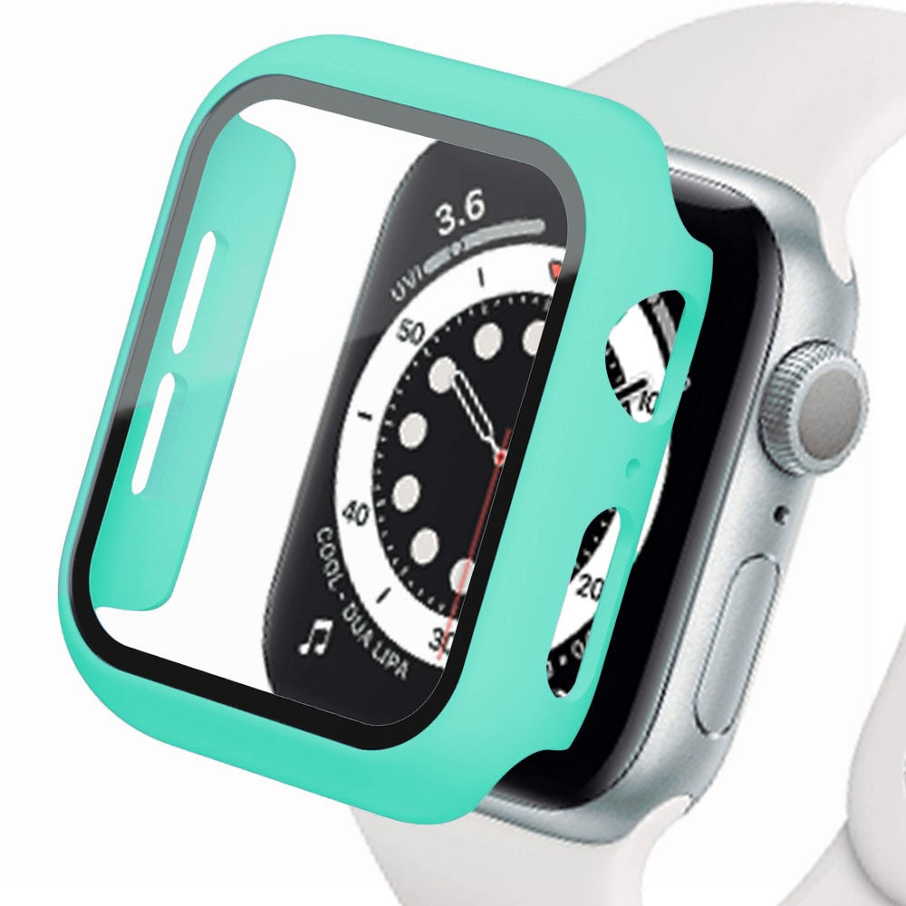 Apple Watch Glass-Cover Case 44mm 40mm Series 4/5/6/SE